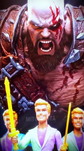 Kratos Invades Barbie’s World 😱🔥 (Epic Crossover)