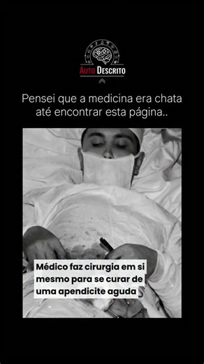 Auto Descrito | Saúde | Curiosidades on Instagram: "Em 1961, em plena Antártida, o médico soviético Leonid Rogozov enfrentou uma situação limite. Isolado em uma estação científica, ele era o único médico da equipe quando começou a apresentar os sintomas clássicos de uma apendicite aguda, sem qualquer possibilidade de evacuação devido às condições extremas do clima. ❄️ Sem alternativas e com risco real de morte, Rogozov tomou uma decisão inédita. Ele realizou uma apendicectomia em si mesmo, utili