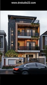 Modern Elevation Design💫💯Conceptualized by DV Studio using AI #houseplan #3d
