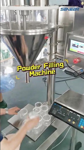 How to fill cans with powder filling machine？