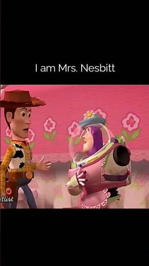 Buzz Lightyear becomes Mrs. Nesbit.. #trending #funny #viral #toystory #viral #comedy #buzzlightyear