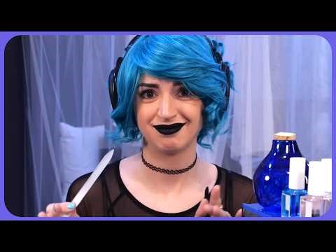 2 Minute ASMR | Daisy files your nails and treats your cuticles