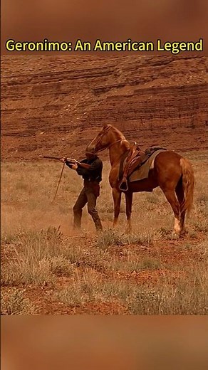 Horseback Hunt Turns Into a Deadly Duel | Geronimo: An American Legend (1993)