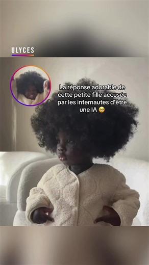 Crédit : @iamaishabintou // 😭 Cette petite fille a une réponse tellement adorable à ceux qui pensent que les vidéos d’elle sont générées par IA. « Je suis une personne ! »