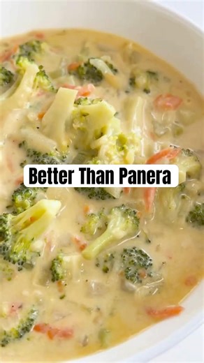 Better Than Panera’s Broccoli Cheddar Soup (And Cheaper!)