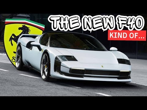 The Ferrari SC40 Is A One-off 296 GTB Cosplaying As The Iconic F40!