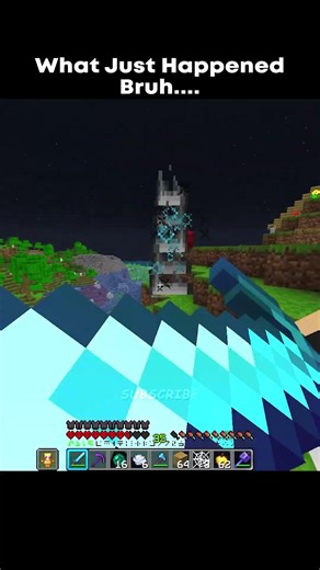 What Just Happened Bruh.... #minecraft #mlgclutch #pvp #clutch #manhunt #gaming