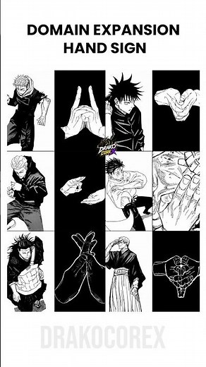 Domain Expansion Hand Signs That Look Insane