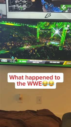 Brock Smith on Instagram: "Vince McMahon rolling in his grave somewhere 😭😭. The WWE isn’t the same #royalrumble #WWE #wrestlemania"
