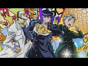 JoJo's bizarre Adventure: Diamond is unbreakable - Opening 1 Crazy noisey bizarre Town [HD]