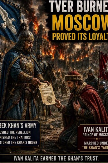 TVER BURNED. MOSCOW PROVED ITS LOYALTY