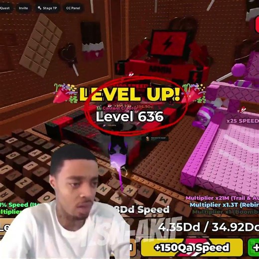 I Finally Completed 22 Rebirths! 😱 | +1 Speed Keyboard Escape #roblox #speedkeyboardescape #usa