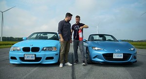 Unreliable 2001 BMW M3 Convertible Races A... 2016 Mazda Miata? | Carscoops