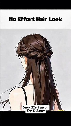 Elegant Half-Up Twist Hairstyle-Easy Tutorial for Long Hair #HalfUpHairstyle #TwistedHair #ootd