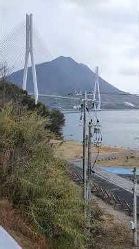 愛媛県大三島/多々羅しまなみ公園道の駅より。