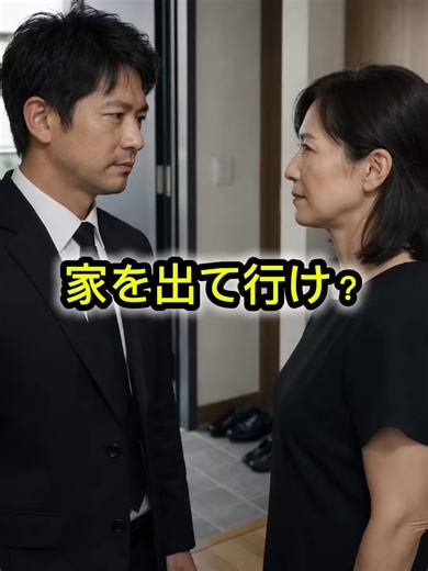 葬式直後、追い出されそうに