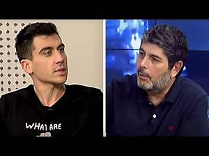 Δημοσιογράφος προσπαθεί να με στριμώξει