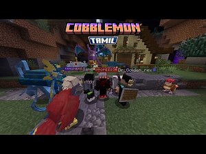 🔥 Minecraft COBBLEMON Tamil SMP Live! | Pokémon Meets Minecraft! | தமிழ் Live Survival Adventure ⚡