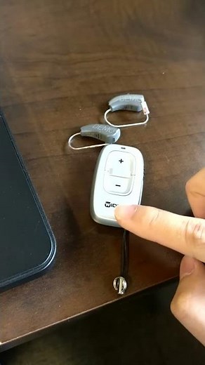 How to sync the rc - dex with widex hearing aids