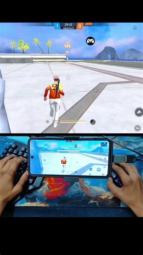 Keyboard Mouse Connect Mobile PC Gameplay🔥☠️