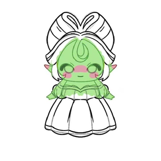 elves are cute #art #originalcharacter #digitalart #chibi