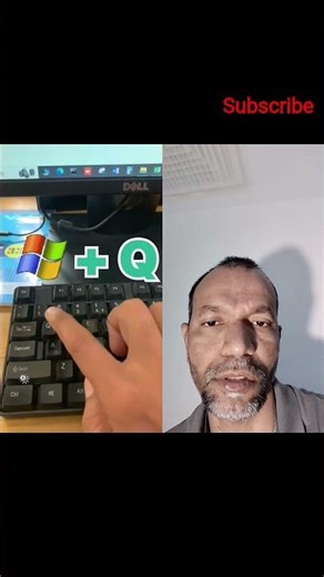 How To Open Windows Bar In Shortcut Keys/@siratechnology