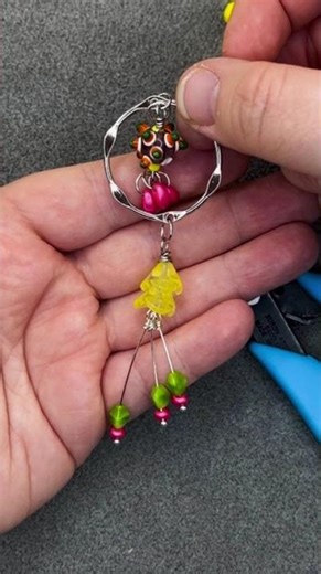 Wire Wrapped Jewelry Tutorial #softflexcompany #necklace #carnival #pendant