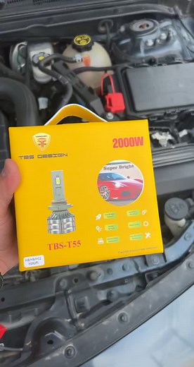 TBS-155 Super Bright 2000W Car Bulb Installation