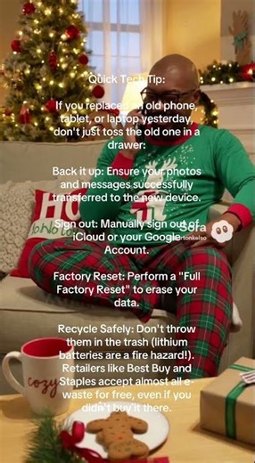 Follow these steps if you got a new computer, tablet or smartphone #techtips #smartphone #xmas