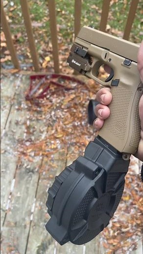 Glock19 X Pro mag 50 round drum