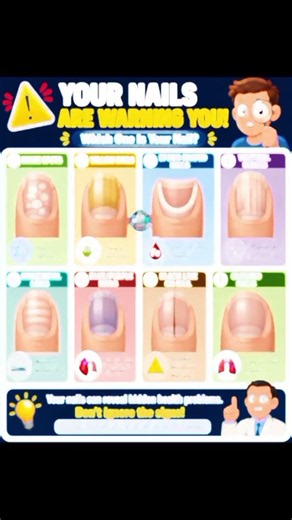 💅 Your Nails Are Warning You! | Hidden Health Signs You Should Never Ignore