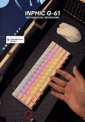 Customizing INPHIC G-61 Mechanical Keyboard Keycaps