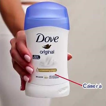 Dove Deodorant Stick Hidden Camera, 4K HD Bathroom Spy Camera with Local DVR, Standalone Nanny Cam