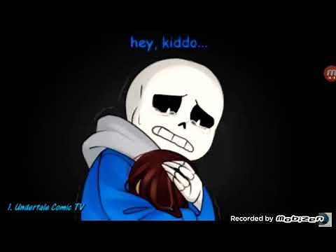 That human killed frisk comic by: undertale comic tv