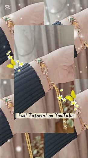 Easy Miyuki Bracelet ✨ Full Tutorial on YouTube