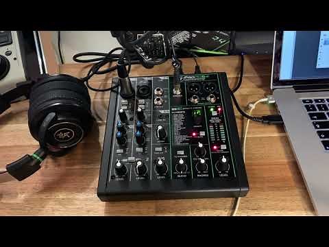 Mackie ProFX6v3 Mischpult im Einsatz