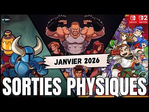 📆 Sorties physiques sur Nintendo Switch 1 & 2 - Janvier 2026 (Europe, limités, LRG, imports) 📆