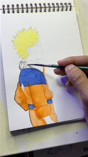 Drawing Naruto || #animedrawing #naruto #anime #shorts