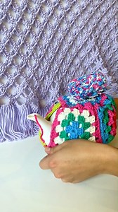 Have a teapot gathering dust? If you're not having tea time, you could use it for knitting or crocheting as an impromptu yarn bowl! Do you have a yarn bowl? Get the pattern for the teapot cozy: https://bit.ly/3vfusin | Yarnspirations