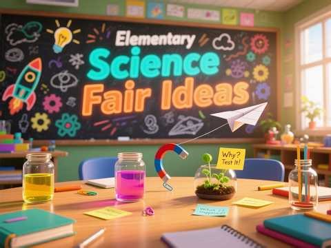 Elementary Science Fair Ideas | Fun Science Fair Projects For Kids | Creative Science Fair For Kids
