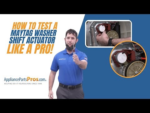 How To Test A Maytag Washer Shift Actuator WPW10006355