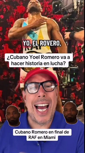 ¿El cubano Yoel Romero va a hacer historia en Miami? El guerrero cubano pelea en Miami por título de lucha libre de RAF. El peleador cubano quiere más. #sports #deporte #deportes #lucha #cubanosporelmundo | Eduardo Martell el "Vikingo"