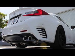 GReddy Supreme SP Exhaust - Lexus RC350