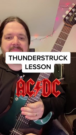 How to Play the Intro to Thunderstruck on Guitar