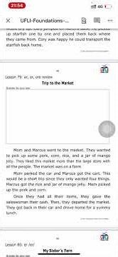 44. Lesson 79: ar, or, ore review