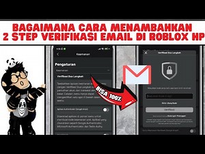 HOW TO ADD 2 STEP EMAIL VERIFICATION ON ROBLOX HP
