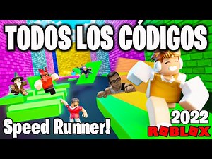 Todos los Códigos de 🏃‍♀️ SPEED RUNNER! 🏃‍♂️ activos Y actualizados de 2022 de ROBLOX [🔥NEW UPDATE]