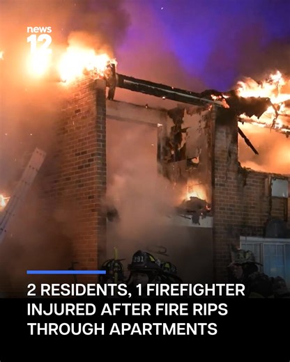 APARTMENT BUILDING FIRE: The Babylon Town Fire Marshal's office is investigating the cause of the West Babylon complex fire. The fire started at the Fairfield Suburbia Gardens complex at 381 Great East Neck Rd., in West Babylon, a little before 7:30 p.m. 13 fire departments responded and got it under control in just over an hour, Suffolk County fire officials said. A total of three people, including one firefighter and a pair of residents, were taken to the hospital with non-life-threatening inj