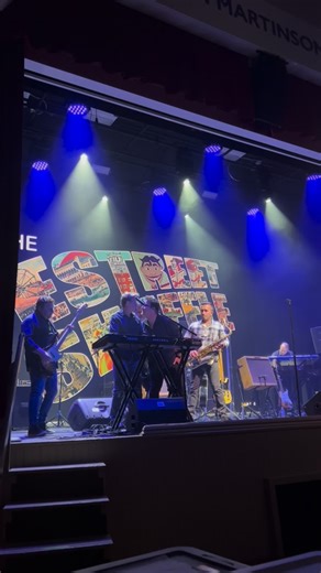 The E Street Shuffle on Instagram: "Hazy Davey got really hurt… #spiritinthenight #theestreetshuffle #brucespringsteen #springsteentribute"