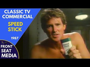Speed Stick deodorant TV Commercial 1987